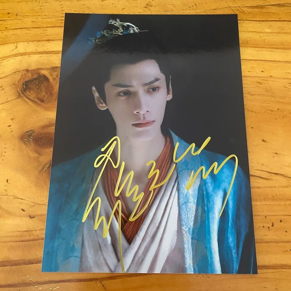 LUO YUNXI LEO Autographed Signed Photo 5*7 Collection 2023, изображение 4