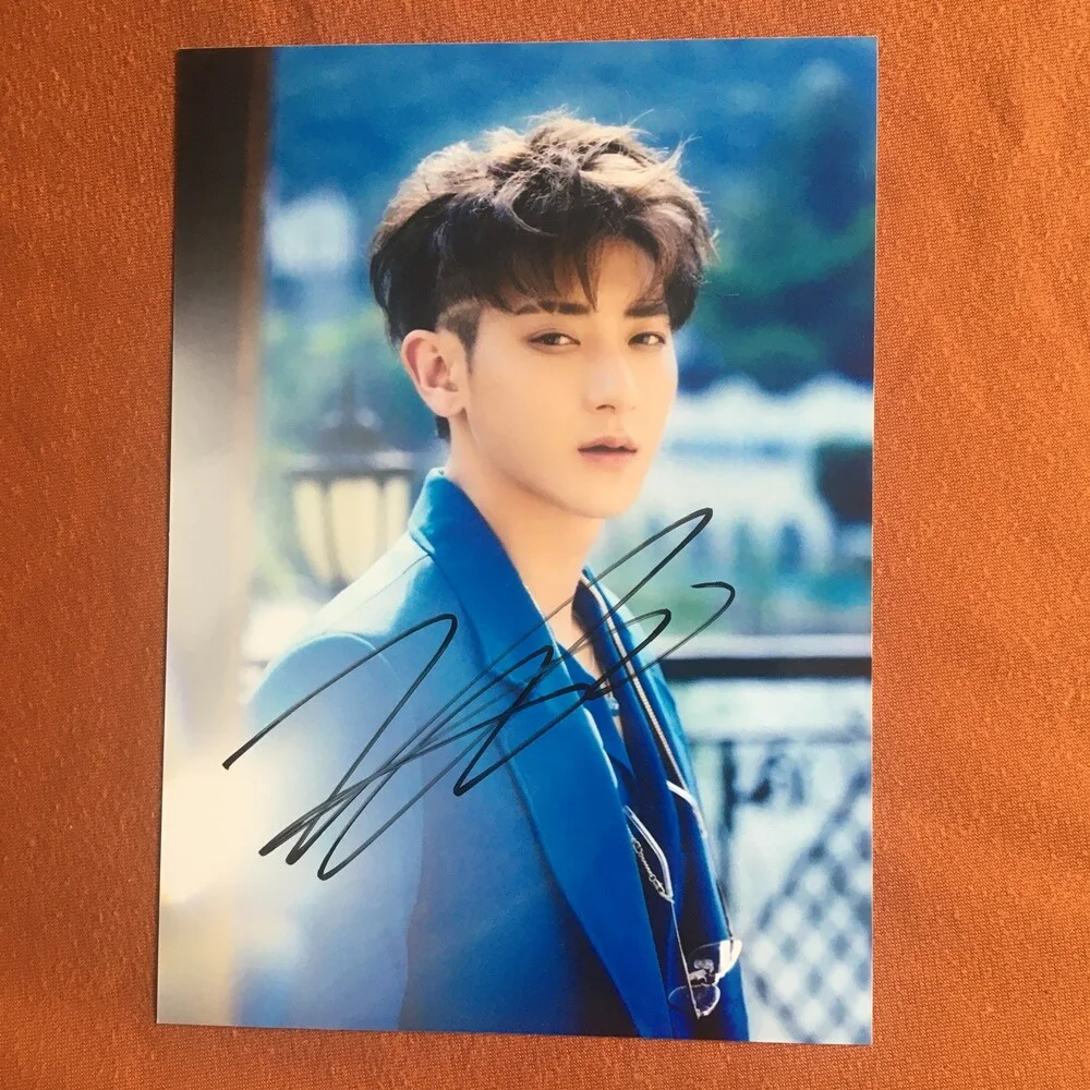 ZTAO Z.TAO Autographed Signed Photo Autographs Collectibles 5*7 黄子韬 2024A, изображение 3