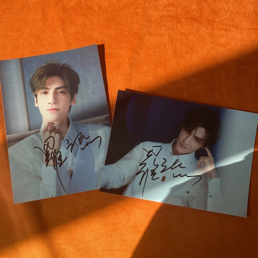 LUO YUNXI LEO Autographed Signed Photo 5*7 Collection 2024A, изображение 4