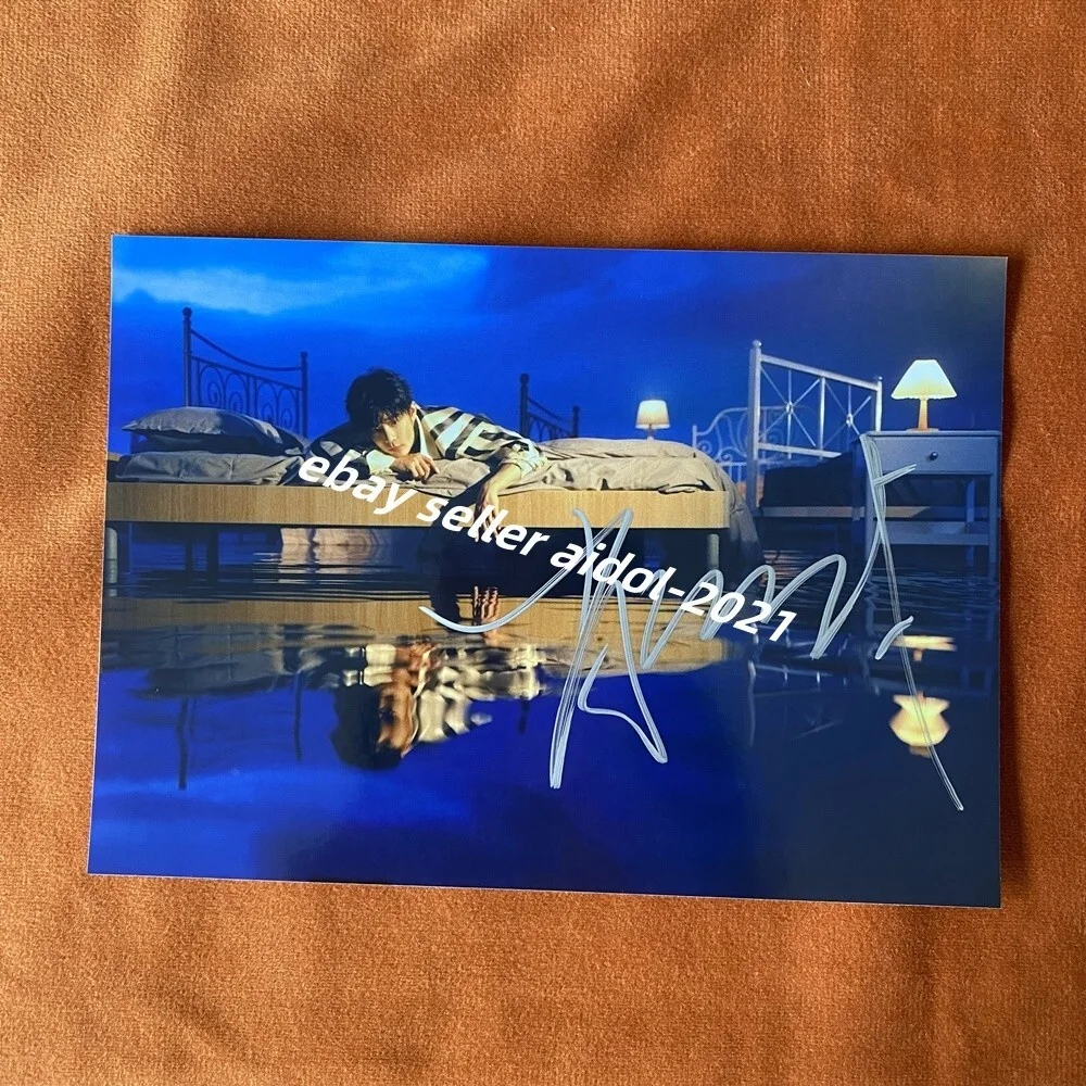 XIAO ZHAN PHOTO PICTURE WE SIGNED AUTOGRAPHED CHINESE STAR COLLECTION 5*7 2025A, изображение 3