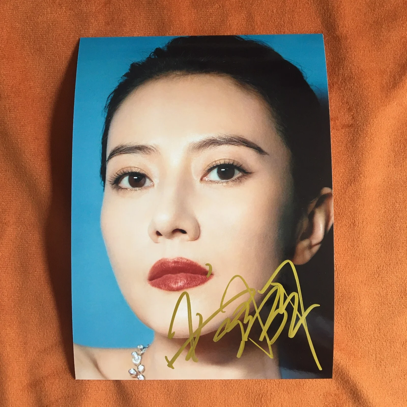 GAO YUANYUAN Autographed Signed Photo 5*7 Gifts Collection 高圆圆 2024D, изображение 3