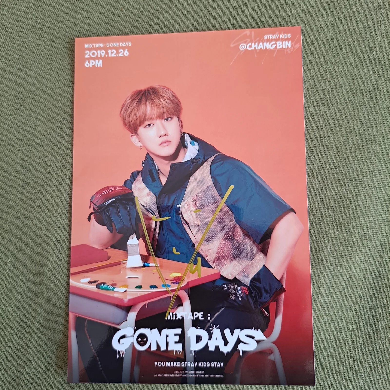 SALE Stray Kids LEE KNOW FELIX HAN Photo Gone Days 4*6 K-POP Collection 2020, изображение 3