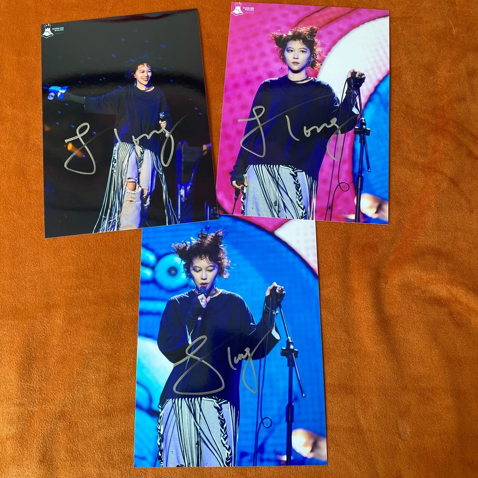 Leah Dou Autographed Signed Photo Picture Autographs Collection Star 5*7 2024B, image 2
