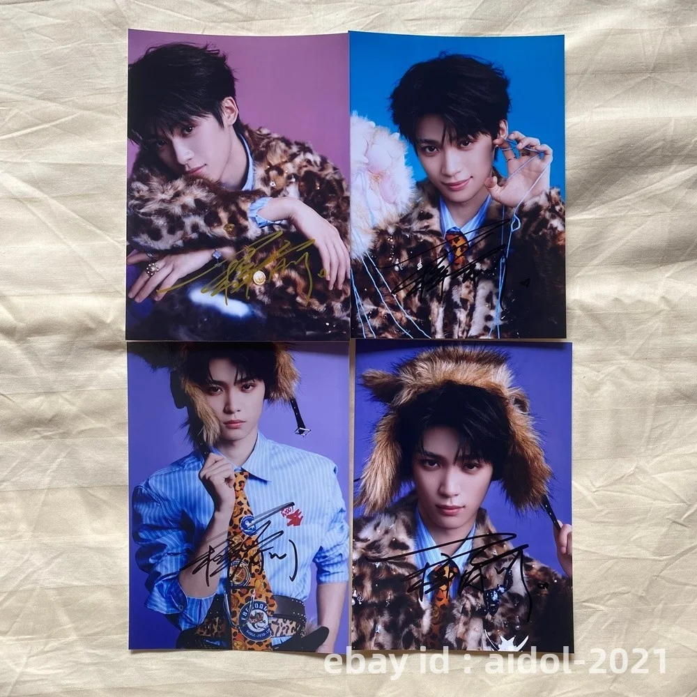 ZIYU PHOTO CARD PICTURE SIGNED AUTOGRAPHED GIFTS COLLECTION 5*7 梓渝 2025B, изображение 2