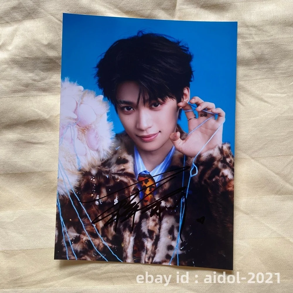 ZIYU PHOTO CARD PICTURE SIGNED AUTOGRAPHED GIFTS COLLECTION 5*7 梓渝 2025B, изображение 3