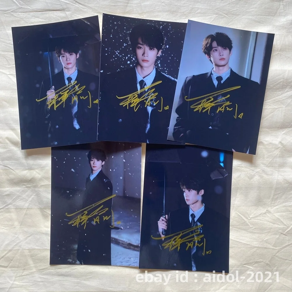 ZIYU PHOTO CARD PICTURE SIGNED AUTOGRAPHED GIFTS COLLECTION 5*7 梓渝 2025, изображение 2