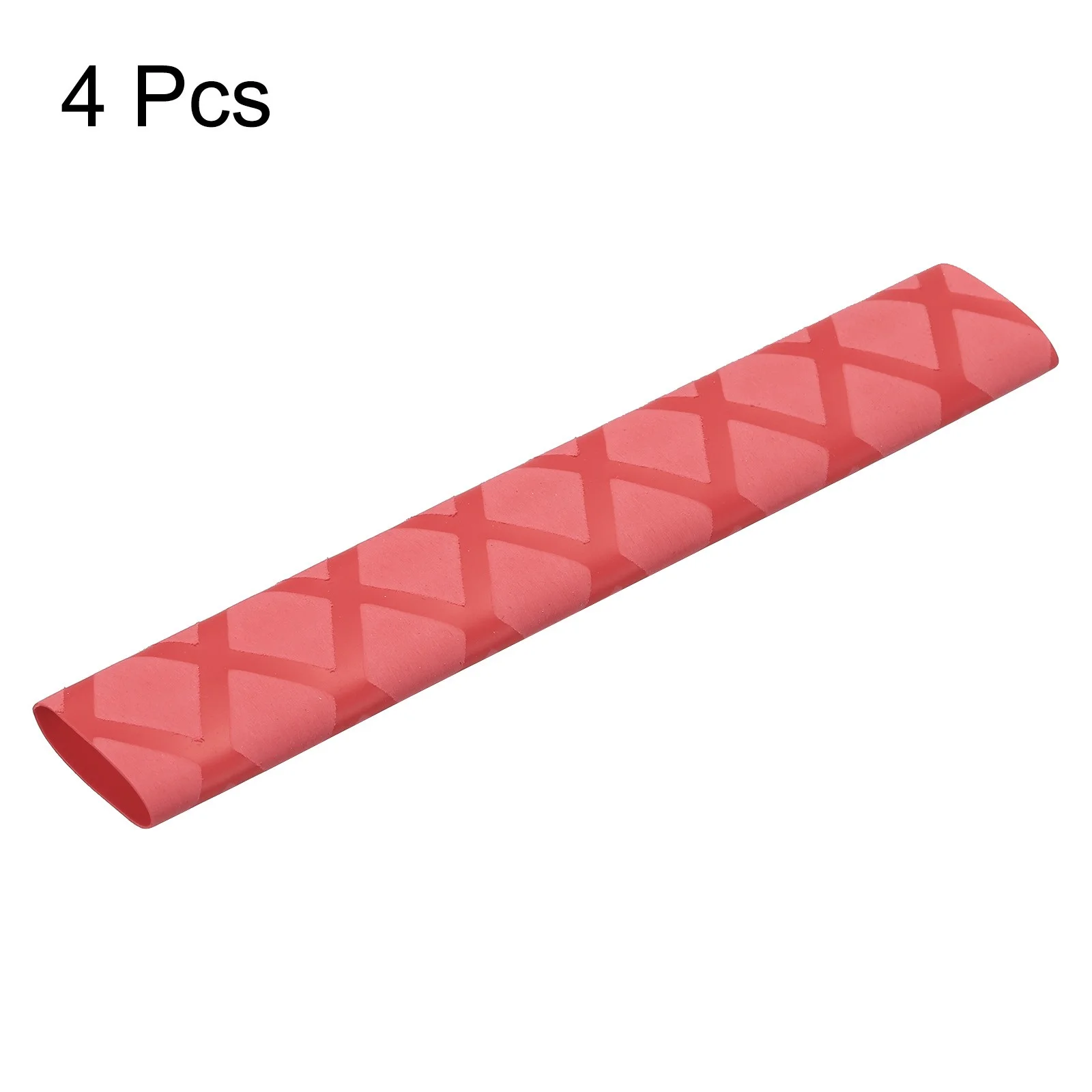 4pcs 18mm Dia Drumstick Tape Drumstick Grips Heat Shrink Wrap, Red, изображение 3