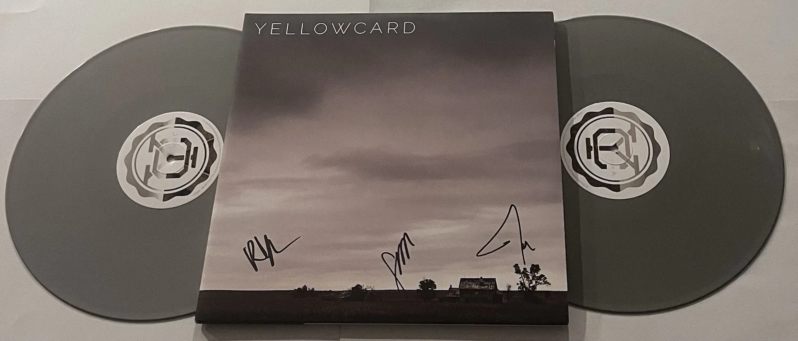 YELLOWCARD BAND SIGNED LP VINYL RECORD ALBUM RYAN KEY SEAN MACKIN JOSH JSA COA, изображение 2