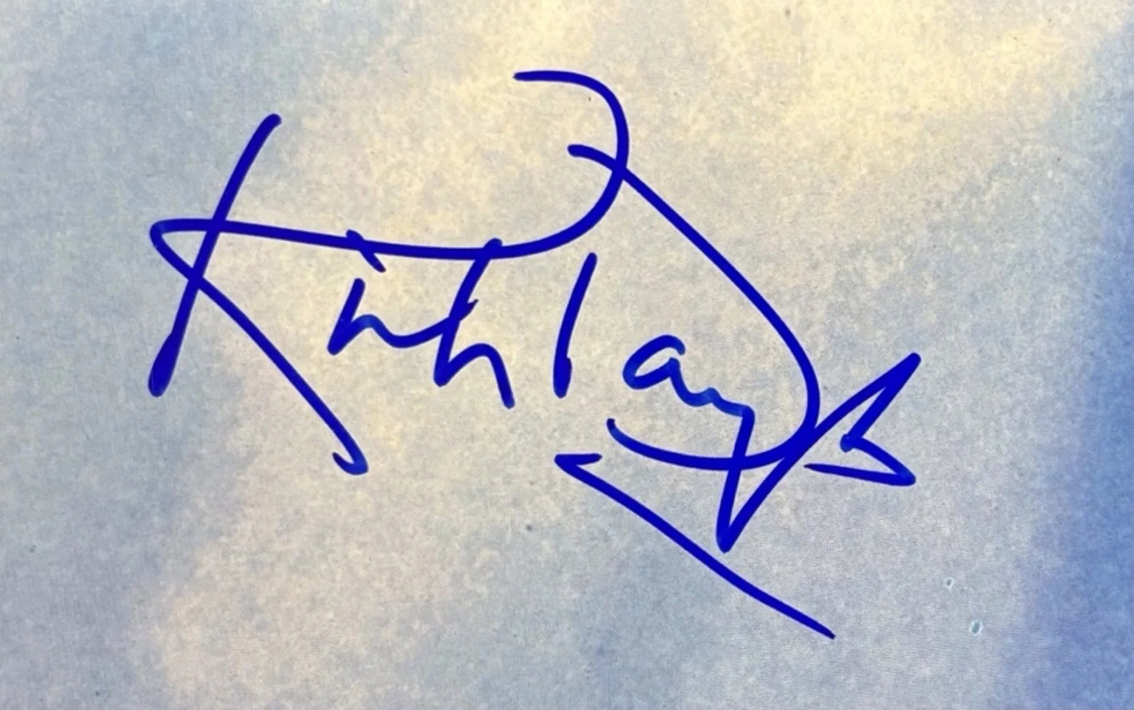 Kirk Douglas Signed “ Spartacus” Full Size Movie Poster, image 2