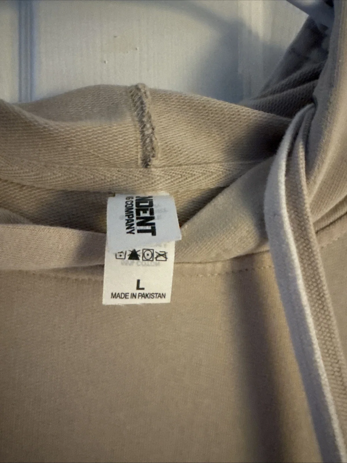 OAR CREAM SIZE LARGE unisex Hoodie “That Was A Crazy Game Of Poker” Concert, изображение 3