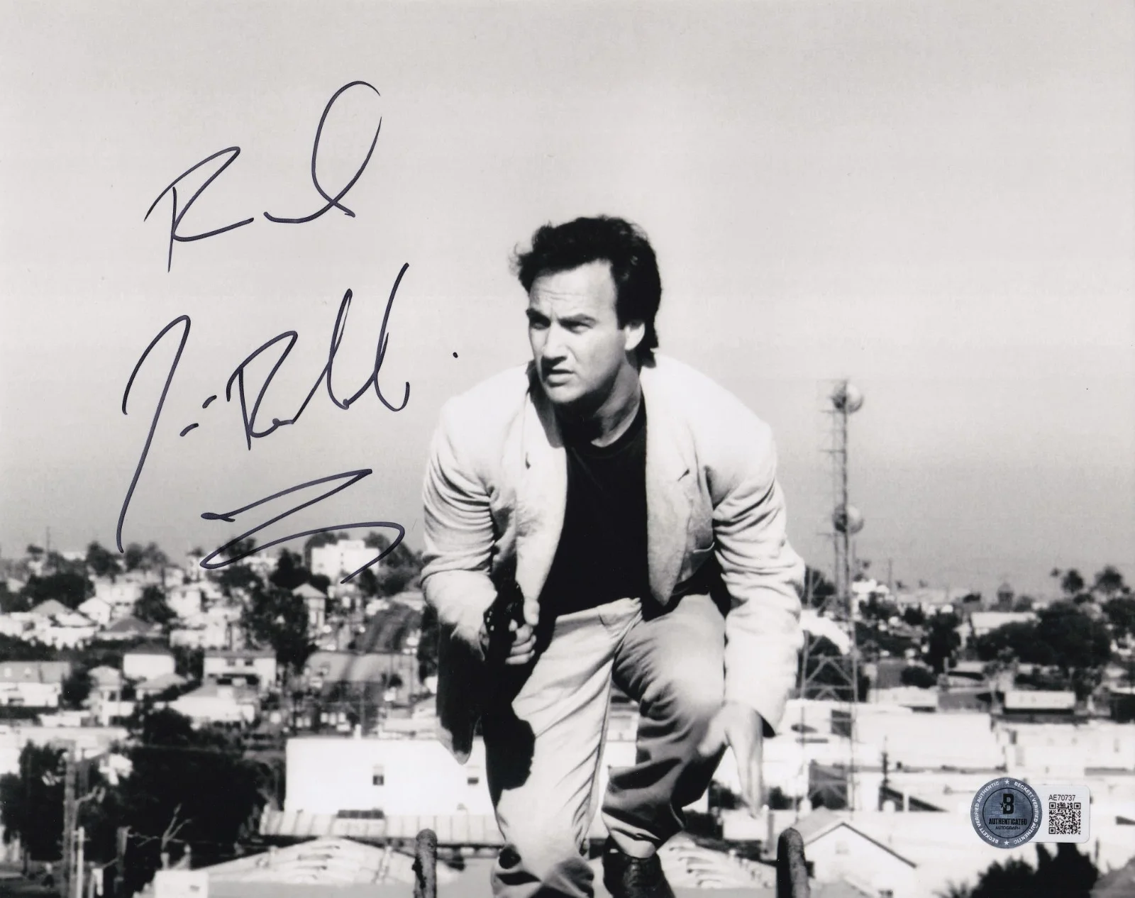 Jim Belushi — Jim Belushi Signed K-9 8x10 Photo BAS COA According To Red Heat Picture Auto'd 7