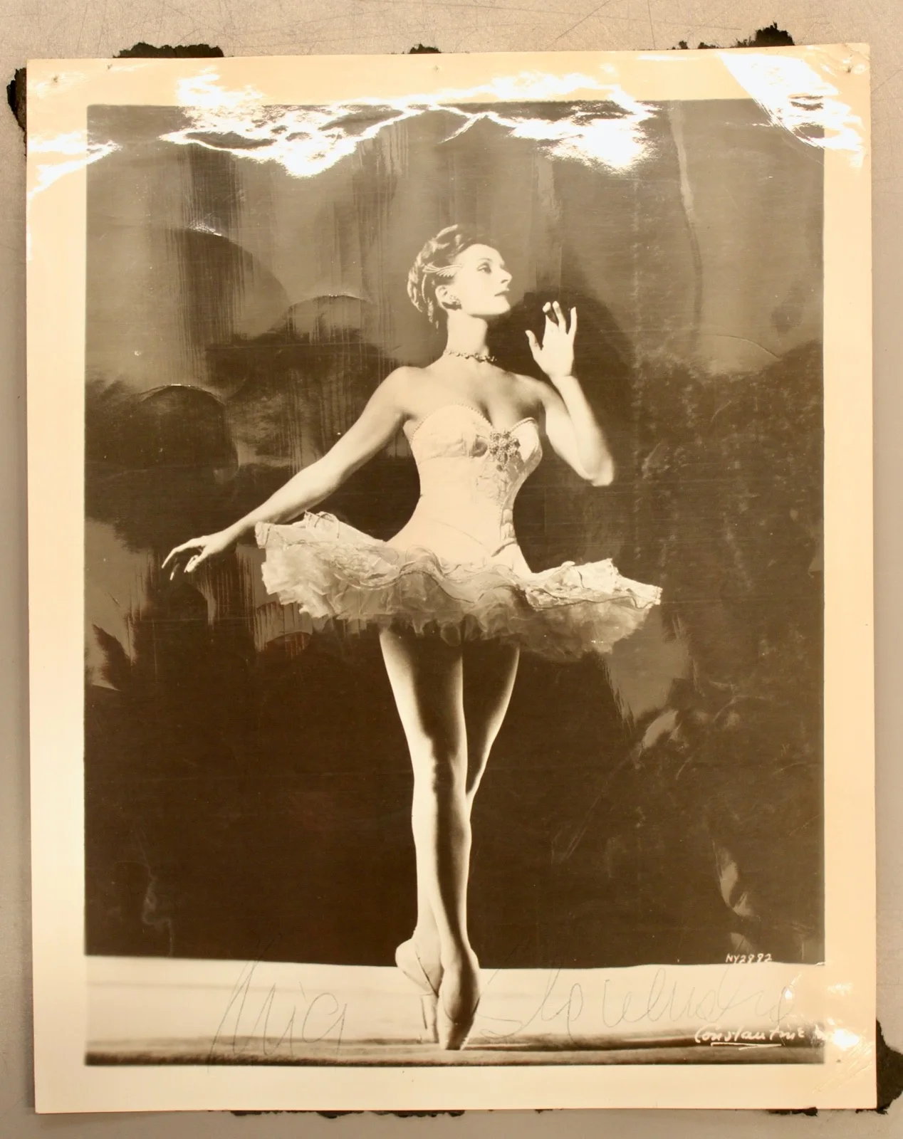 05/20 Signed Autographed 8x10 Photo of Mia Slavenska Clasical Ballerina +Program, изображение 2