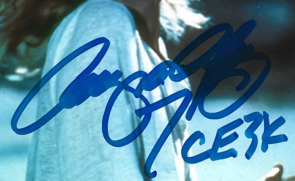 Cary Guffey Autographed Hand signed 4x6 photo Close Encounters of The Third Kind, image 2