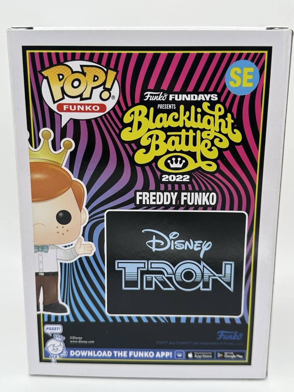 GARRETT HEDLUND SIGNED FREDDY FUNKO AS TRON FUNKO POP 4000 PCS LE JSA COA WS, изображение 4