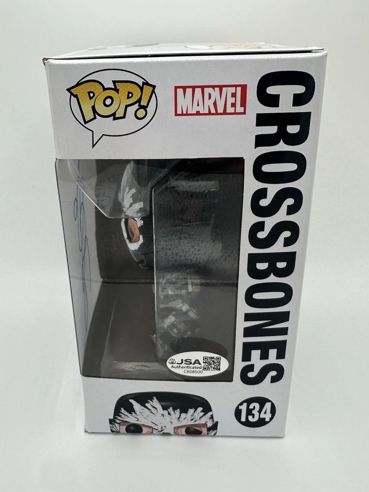 FRANK GRILLO SIGNED CROSSBONES FUNKO POP MARVEL MCU JSA COA WS, image 3