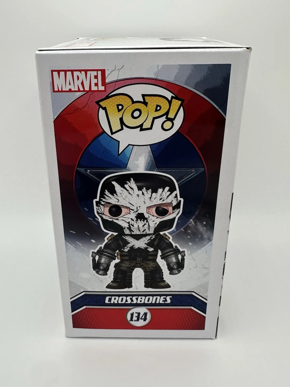 FRANK GRILLO SIGNED CROSSBONES FUNKO POP MARVEL MCU JSA COA WS, image 5