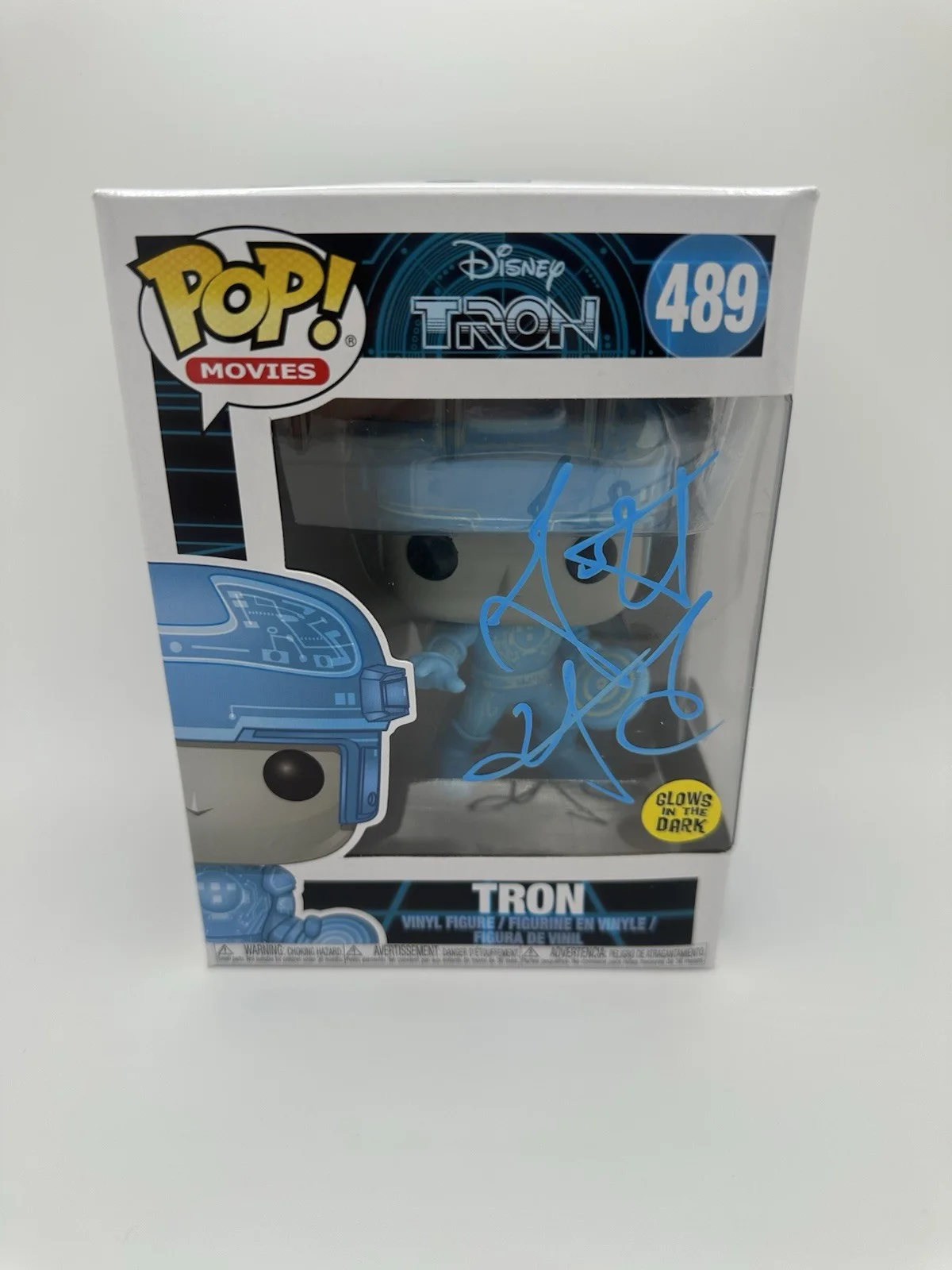 GARRETT HEDLUND SIGNED TRON FUNKO POP SAM FLYNN JSA AUTHENTICATED WS, image 2