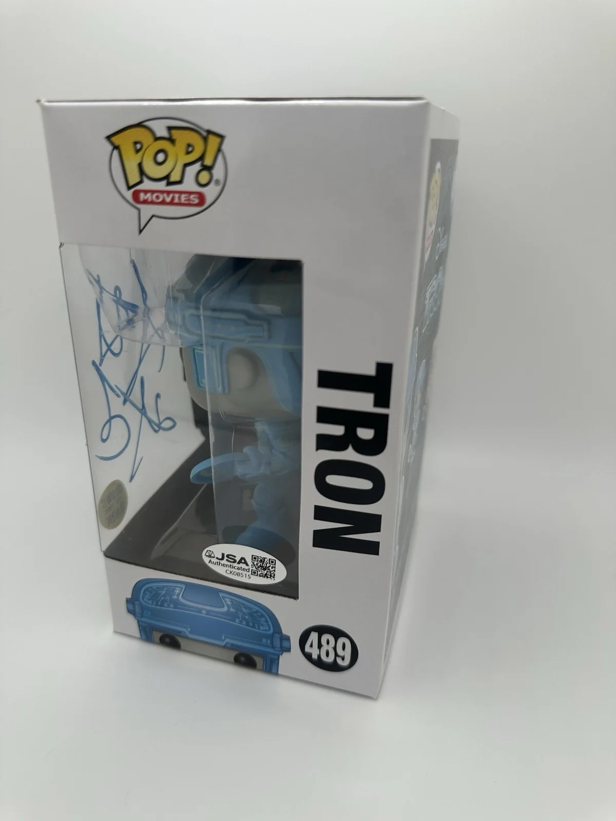GARRETT HEDLUND SIGNED TRON FUNKO POP SAM FLYNN JSA AUTHENTICATED WS, image 3