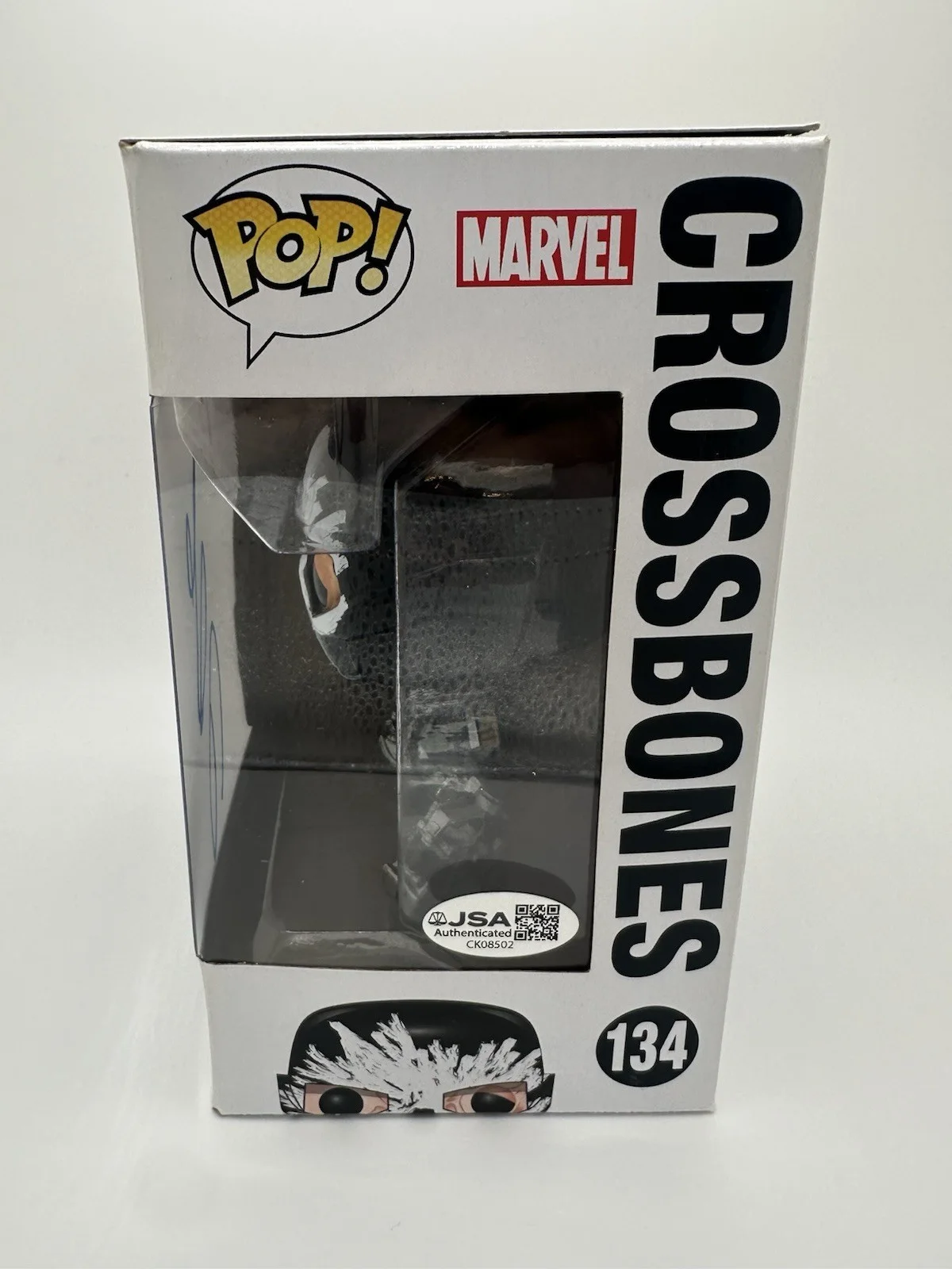 FRANK GRILLO SIGNED CROSSBONES FUNKO POP MARVEL MCU JSA COA WS, image 3