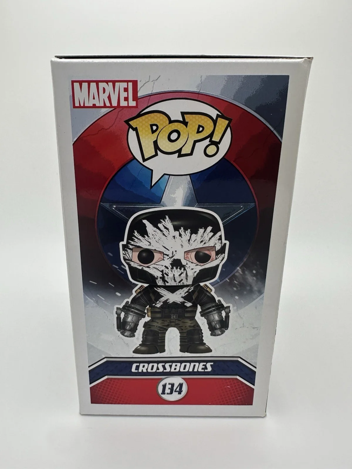 FRANK GRILLO SIGNED CROSSBONES FUNKO POP MARVEL MCU JSA COA WS, image 5