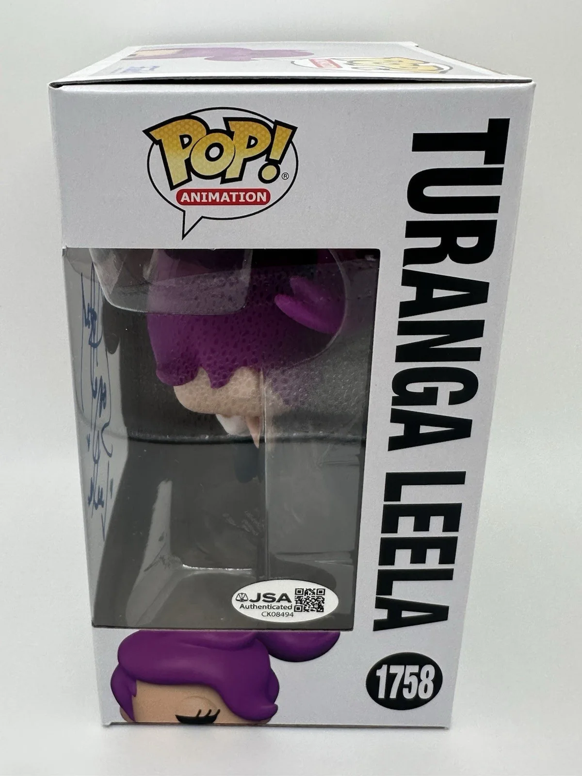 KATEY SAGAL SIGNED TURANGA LEELA FUNKO POP FUTURAMA + CN JSA COA, изображение 3