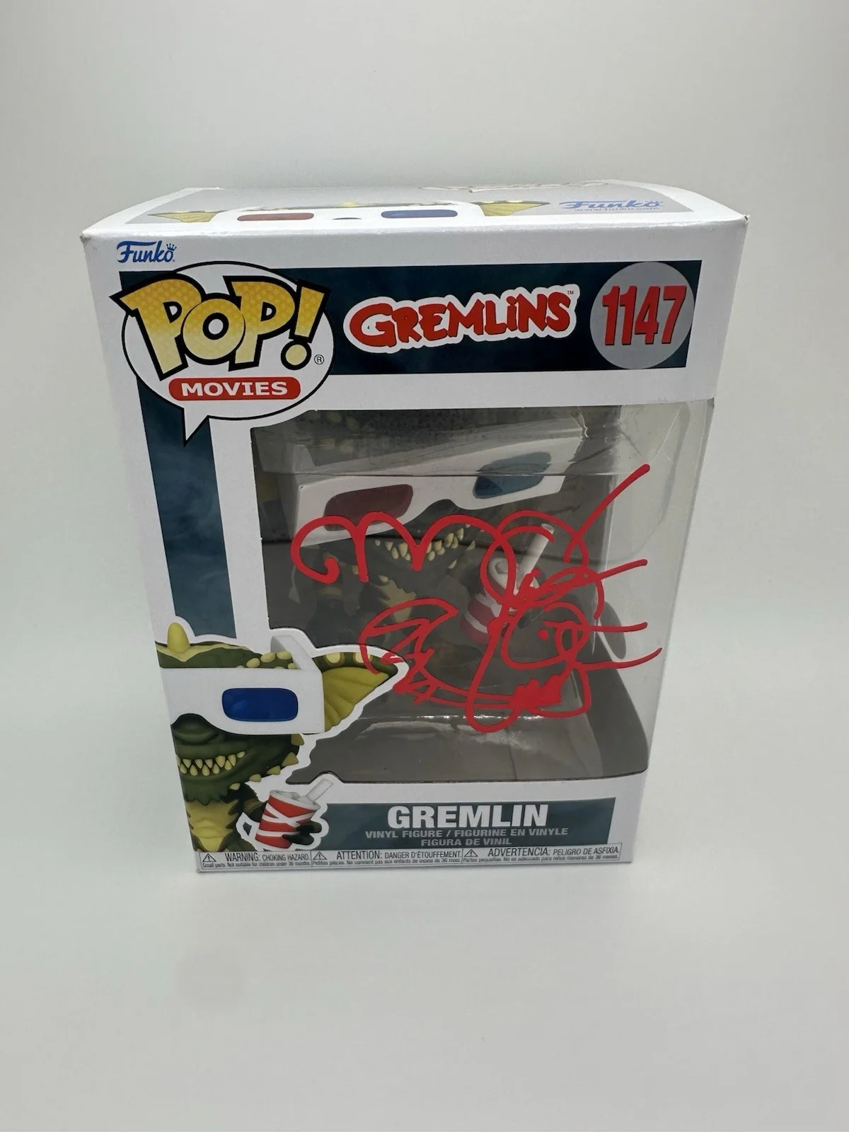MIICHAEL WINSLOW SIGNED GREMLINS FUNKO POP STRIPE VOICE ACTOR JSA COA, image 2