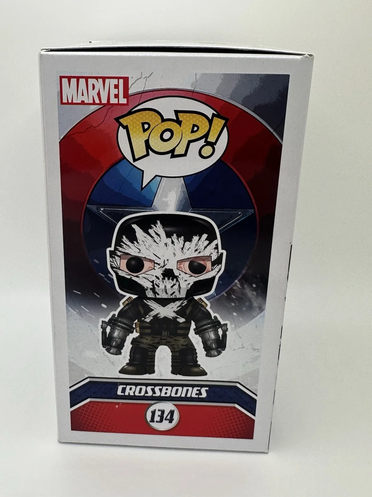 FRANK GRILLO SIGNED CROSSBONES FUNKO POP MARVEL MCU JSA COA WS, image 5