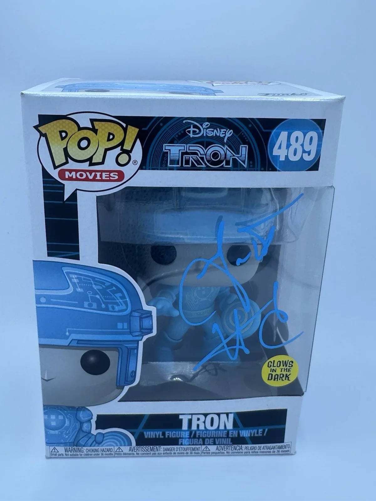 GARRETT HEDLUND SIGNED TRON FUNKO POP SAM FLYNN JSA AUTHENTICATED WS, изображение 2