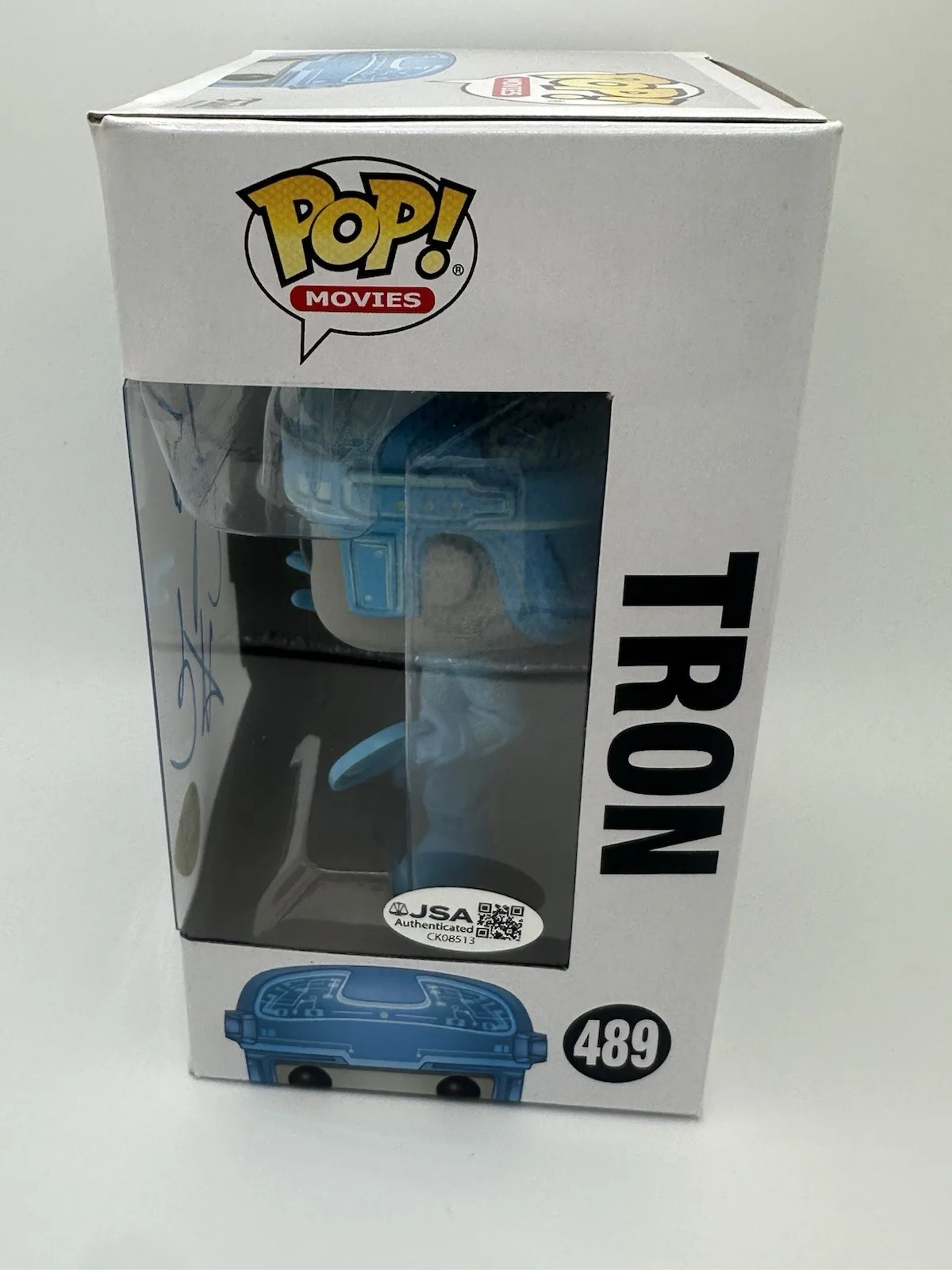 GARRETT HEDLUND SIGNED TRON FUNKO POP SAM FLYNN JSA AUTHENTICATED WS, изображение 3