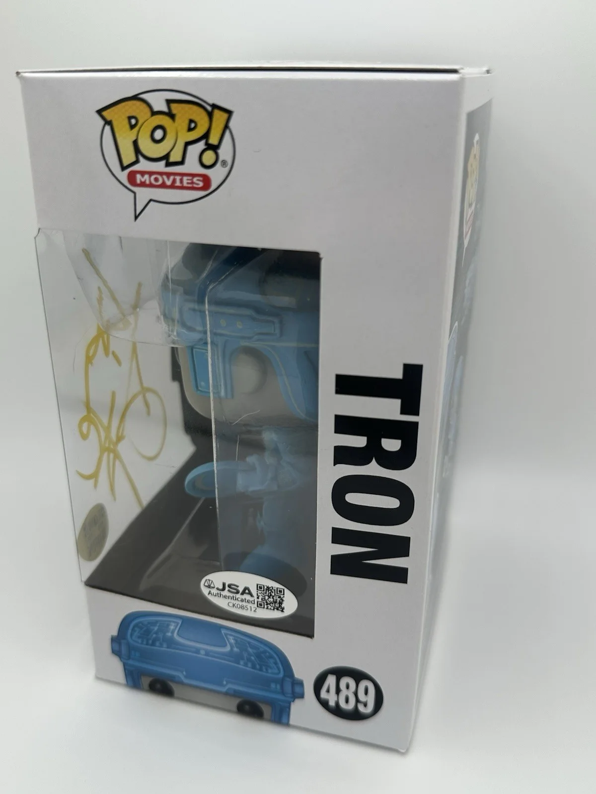 GARRETT HEDLUND SIGNED TRON FUNKO POP SAM FLYNN JSA AUTHENTICATED WS, image 3