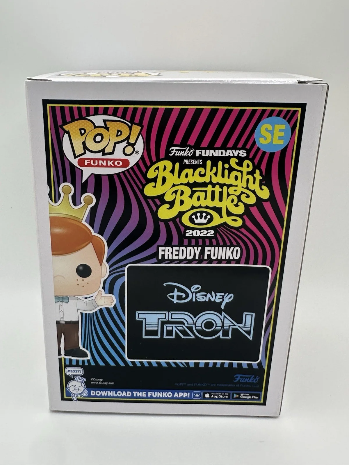GARRETT HEDLUND SIGNED FREDDY FUNKO AS TRON FUNKO POP 4000 PCS LE JSA COA WS, изображение 4