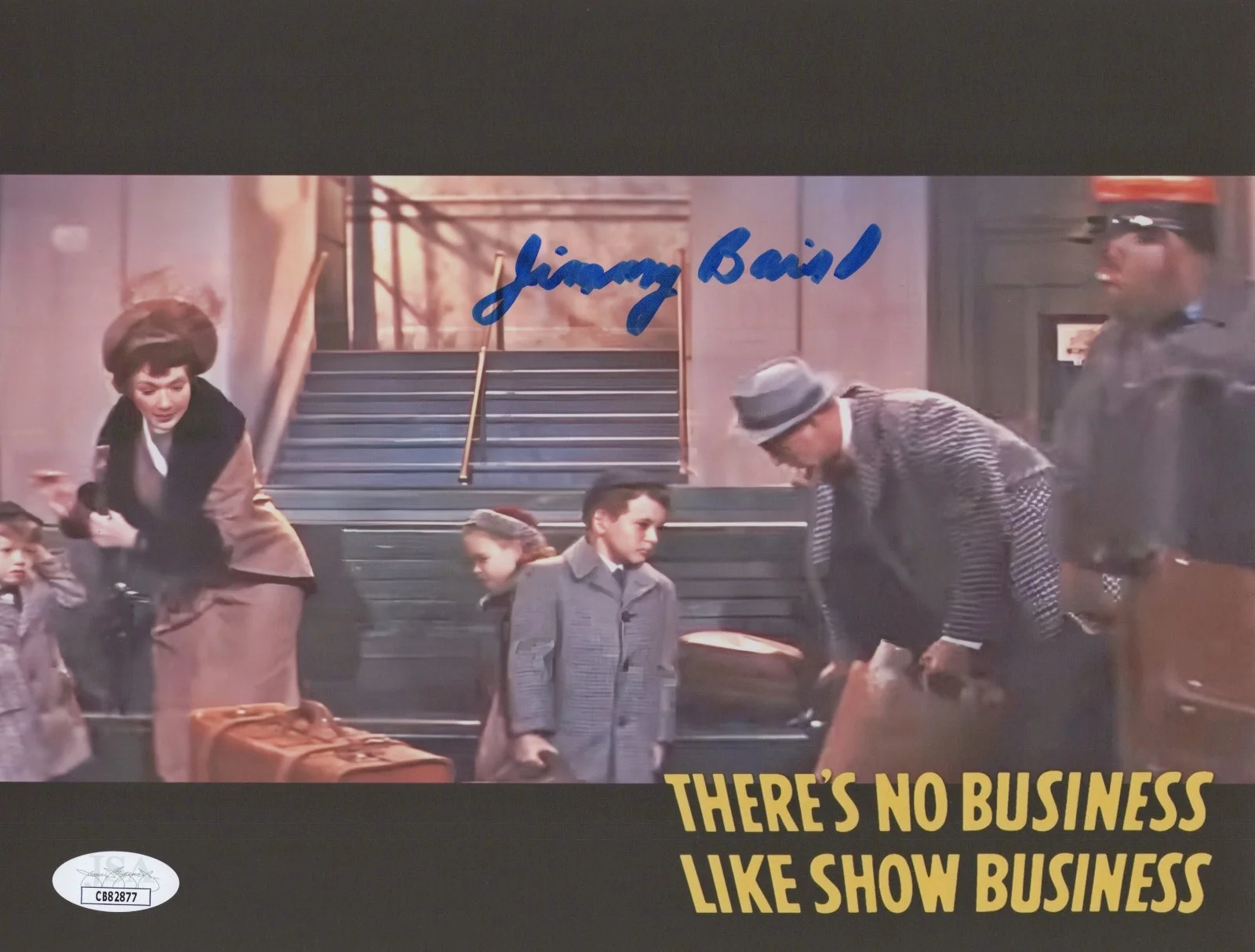 JIMMY BAIRD — JIMMY BAIRD Signed 8x10 Photo THERE'S NO BUSINESS LIKE SHOW BUSINESS JSA COA