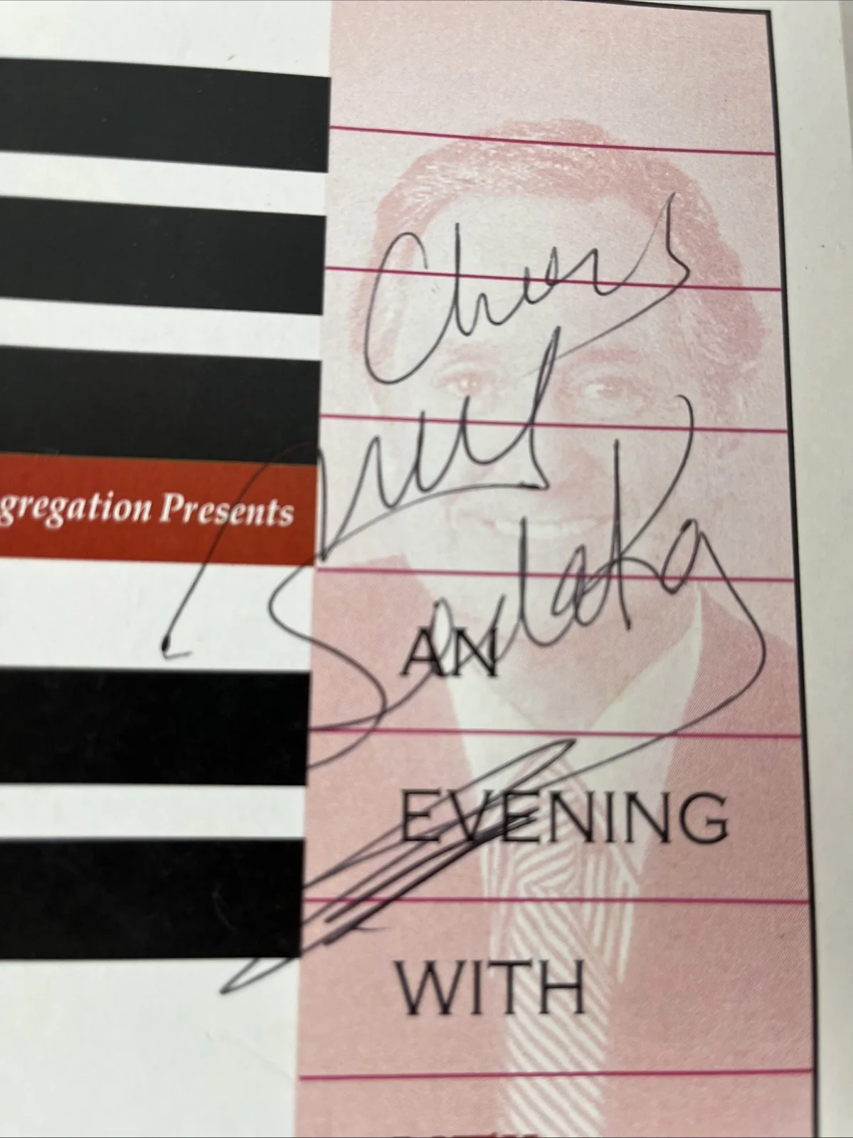 NEIL SEDAKA AUTOGRAPH CONCERT PROGRAM 2005 Beth Sholom Frank Lloyd Wright, image 2