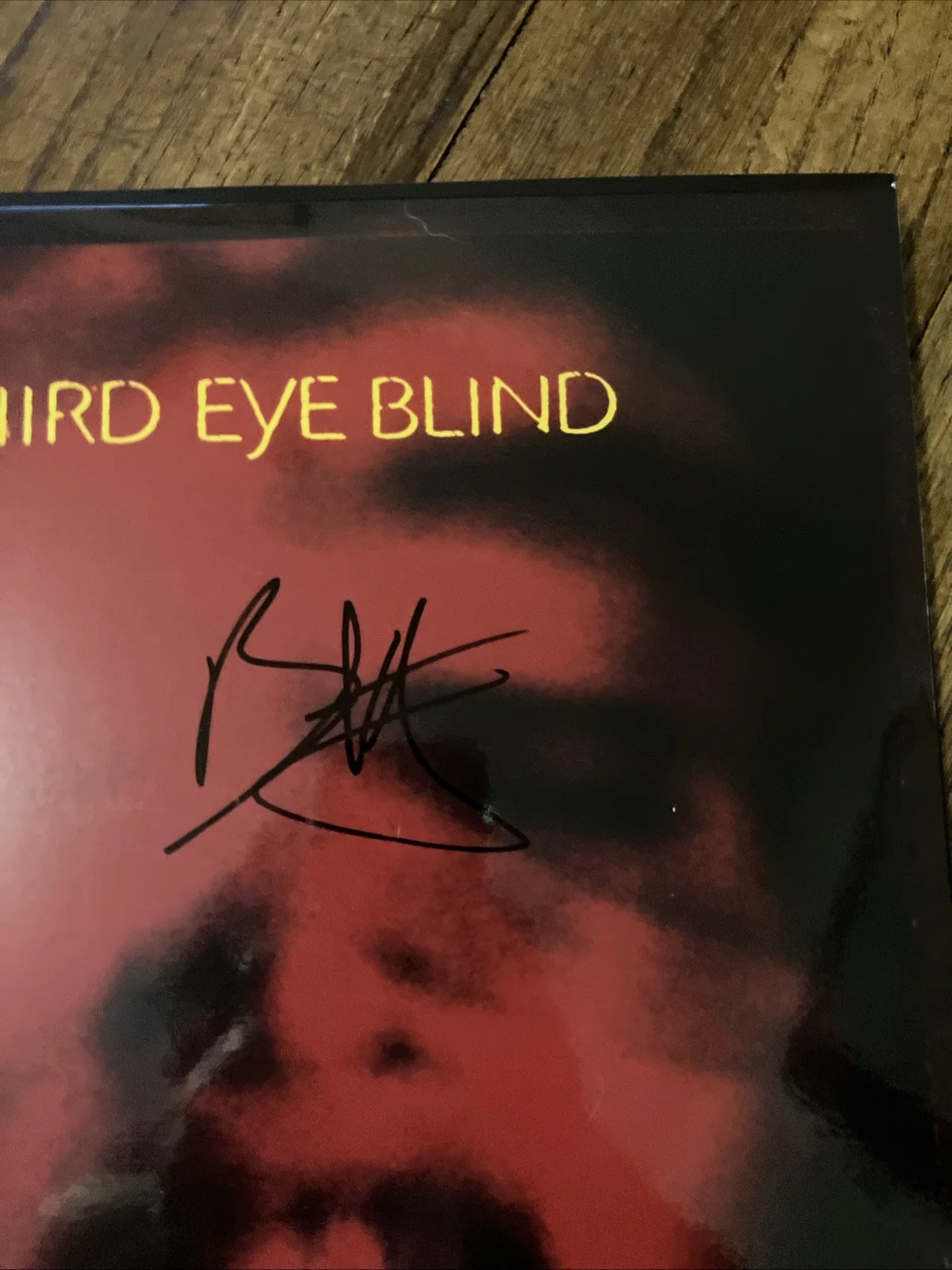 Third Eye Blind Signed Record Album Brad Hargreaves & Stephan Jenkins to Tina, image 3