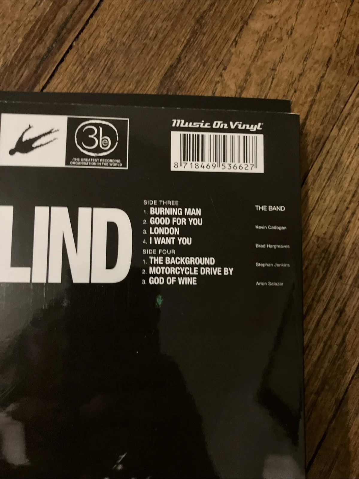 Third Eye Blind Signed Record Album Brad Hargreaves & Stephan Jenkins to Tina, image 5