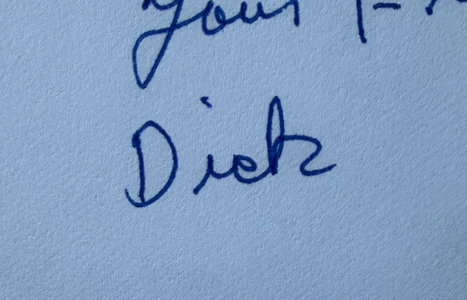 Dick Van Patten — Dick Van Patten Signed Letter American Actor Eight Is Enough Comedian TV, image 2