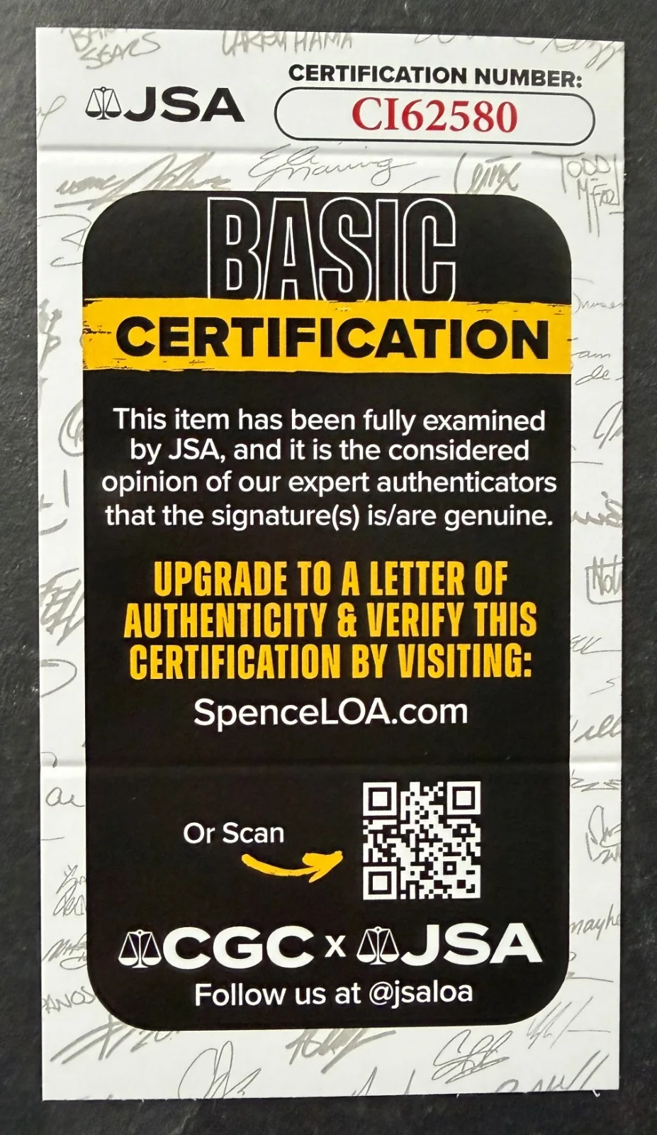Joel Schumacher — Joel Schumacher Signed Autographed Index Card JSA American Director Producer, image 4