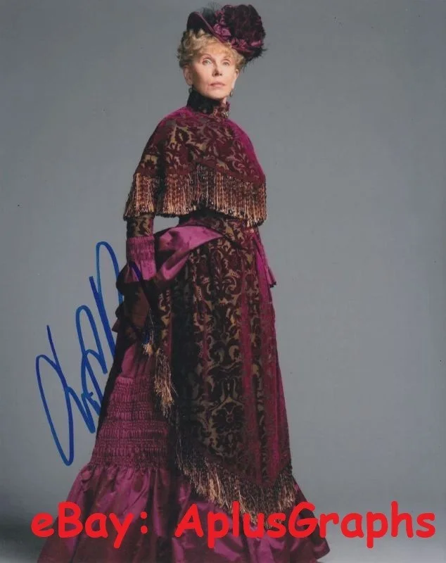 Christine Baranski — CHRISTINE BARANSKI... The Gilded Age 's Agnes Van Rhijn - SIGNED