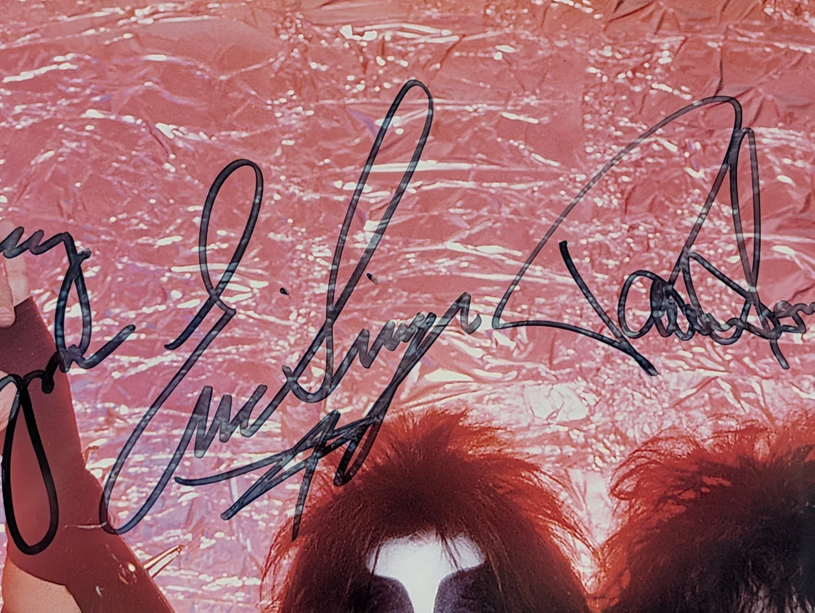 FRAMED & SIGNED BY WHOLE BAND - Kiss - 16" x 20" Art Poster Photo w COA, изображение 4