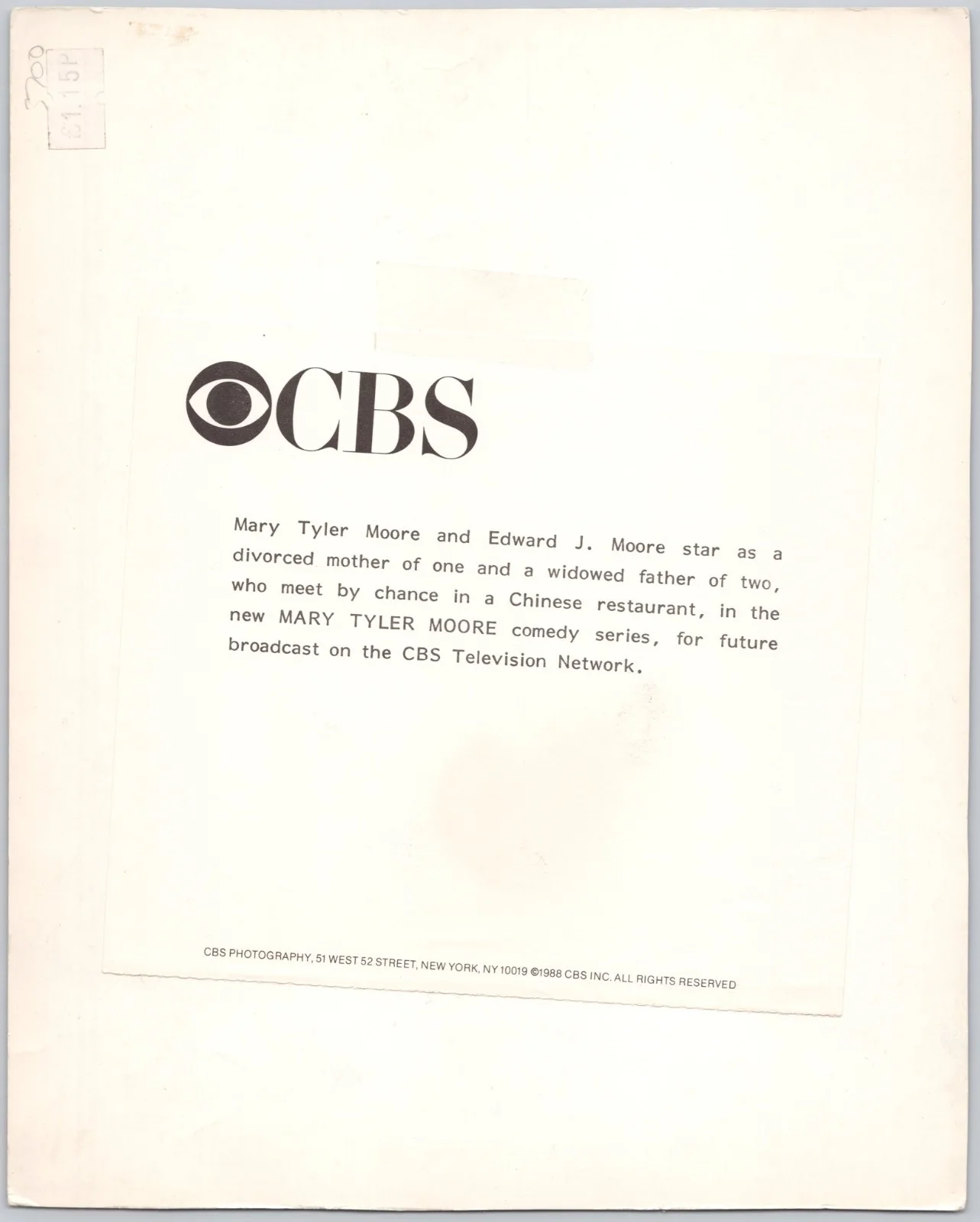 Mary Tyler Moore & Edward J Photograph Annie McGuire Movie CBS Still Photo, изображение 3