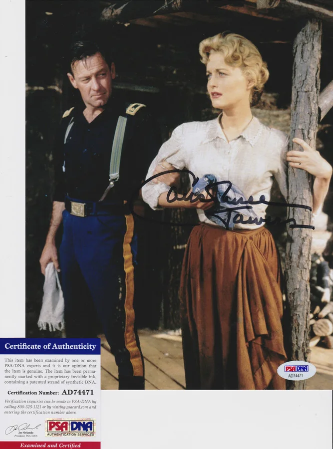 Constance Towers — Constance Towers The Horse Soldiers Signed Autograph 8x10 Photo PSA/DNA COA #3