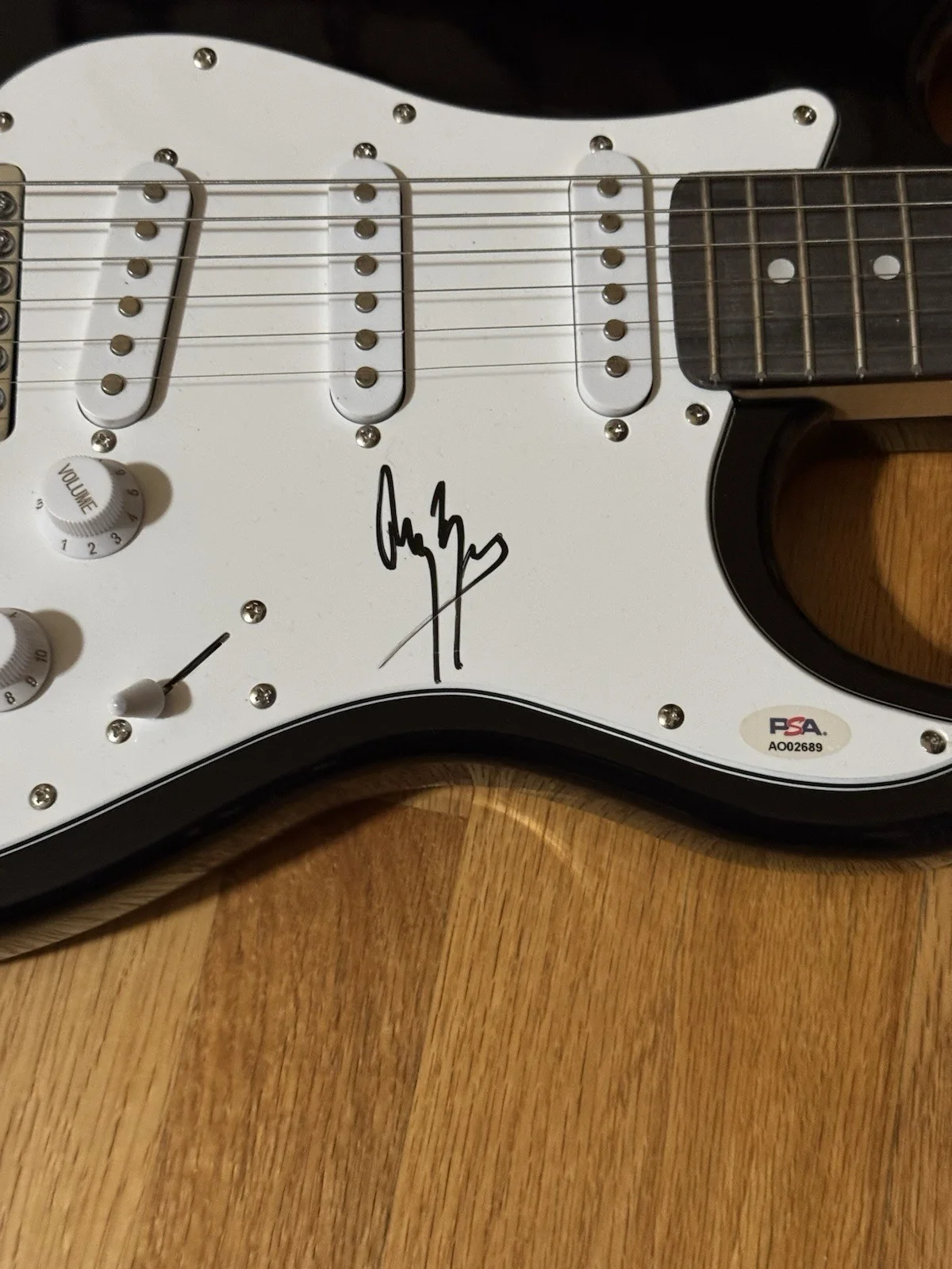 Rare Jimmy Page Signed Strat Guitar PSA LOA Led Zeppelin, изображение 2
