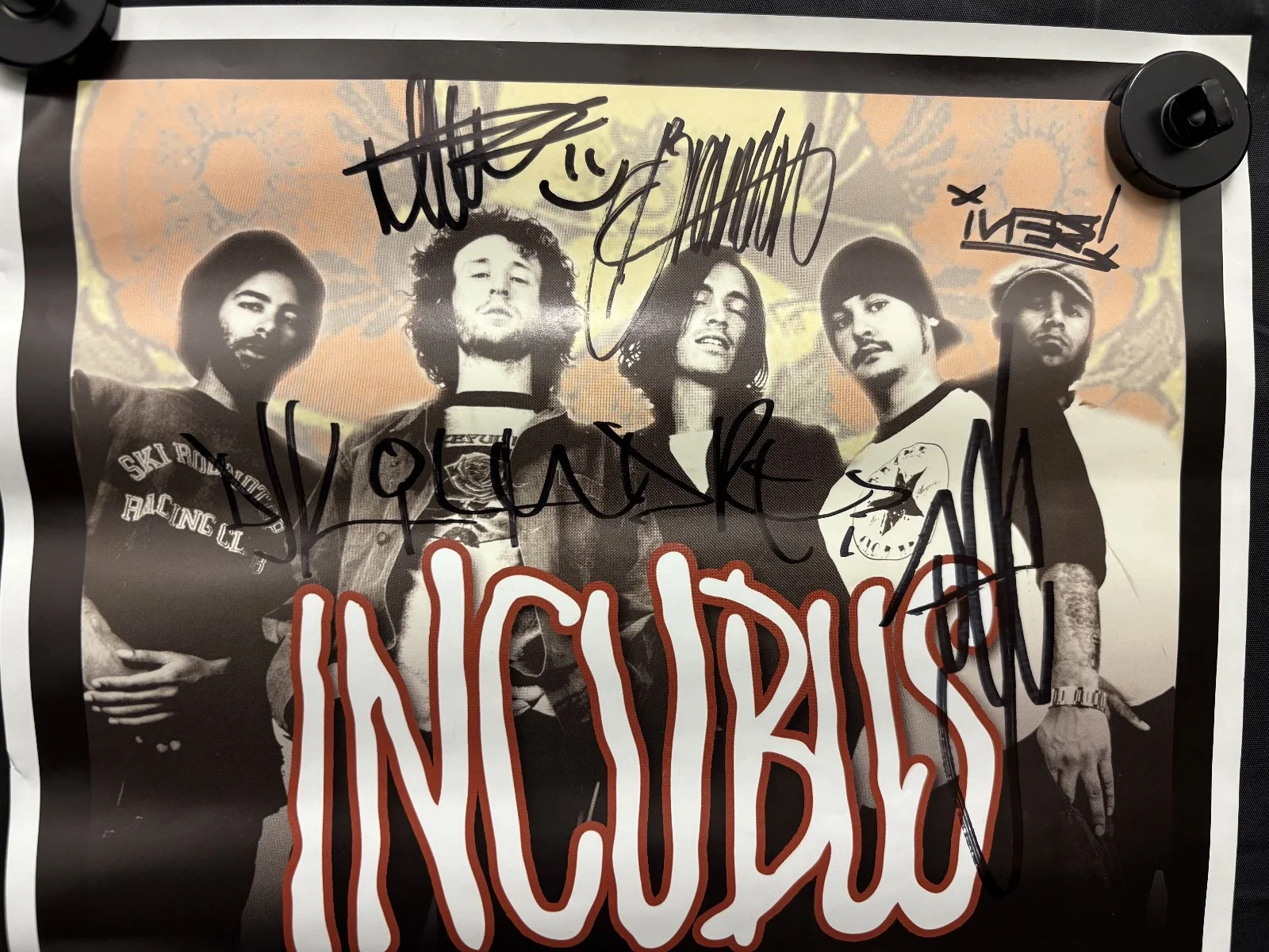 AUTO Autogrpahed SIGNED Incubus - 2004 Dekalb IL Concert Poster 11" x 17", image 2