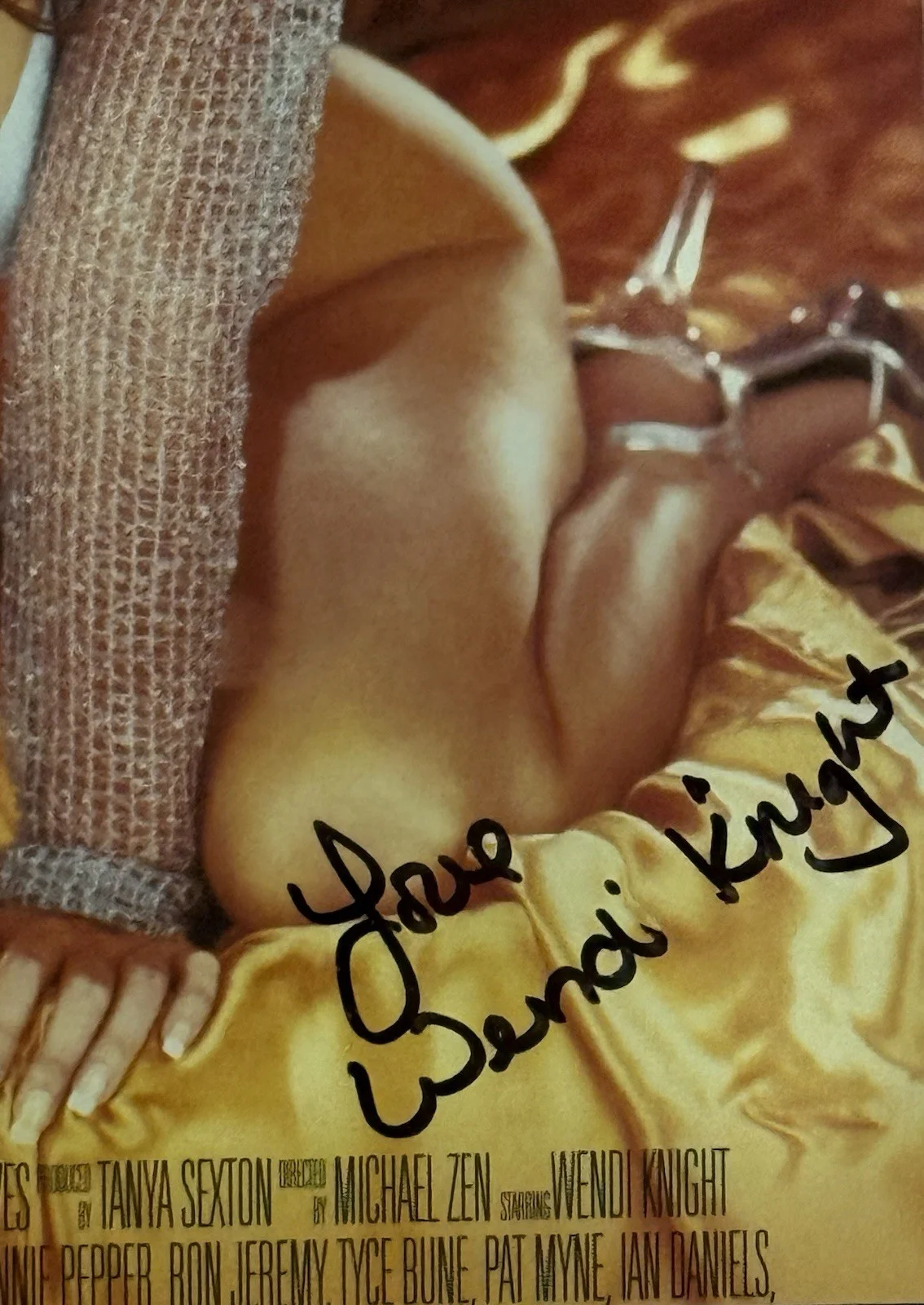 Wendi Knight 🔥Adult STAR SIGNED 8X10 Candid PHOTO AUTOGRAPH Sexy AVN Rare, изображение 2