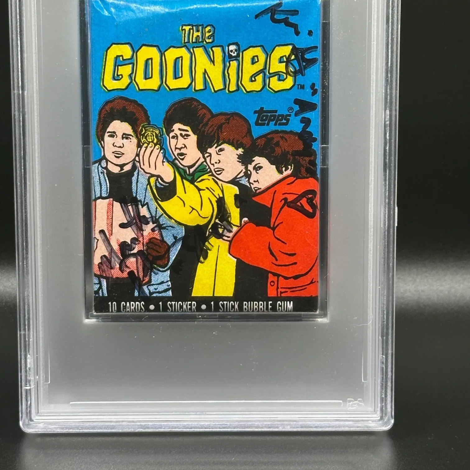 Keri Green, Martha Plimpton — KERI GREEN & MARTHA PLIMPTON Signed THE GOONIES Wax Pack Autograph PSA Cards, image 3