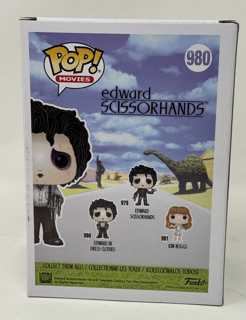 Johnny Depp — Johnny Depp Signed Edward Scissorhands Edward In Dress Clothes Funko Pop ACOA, изображение 4