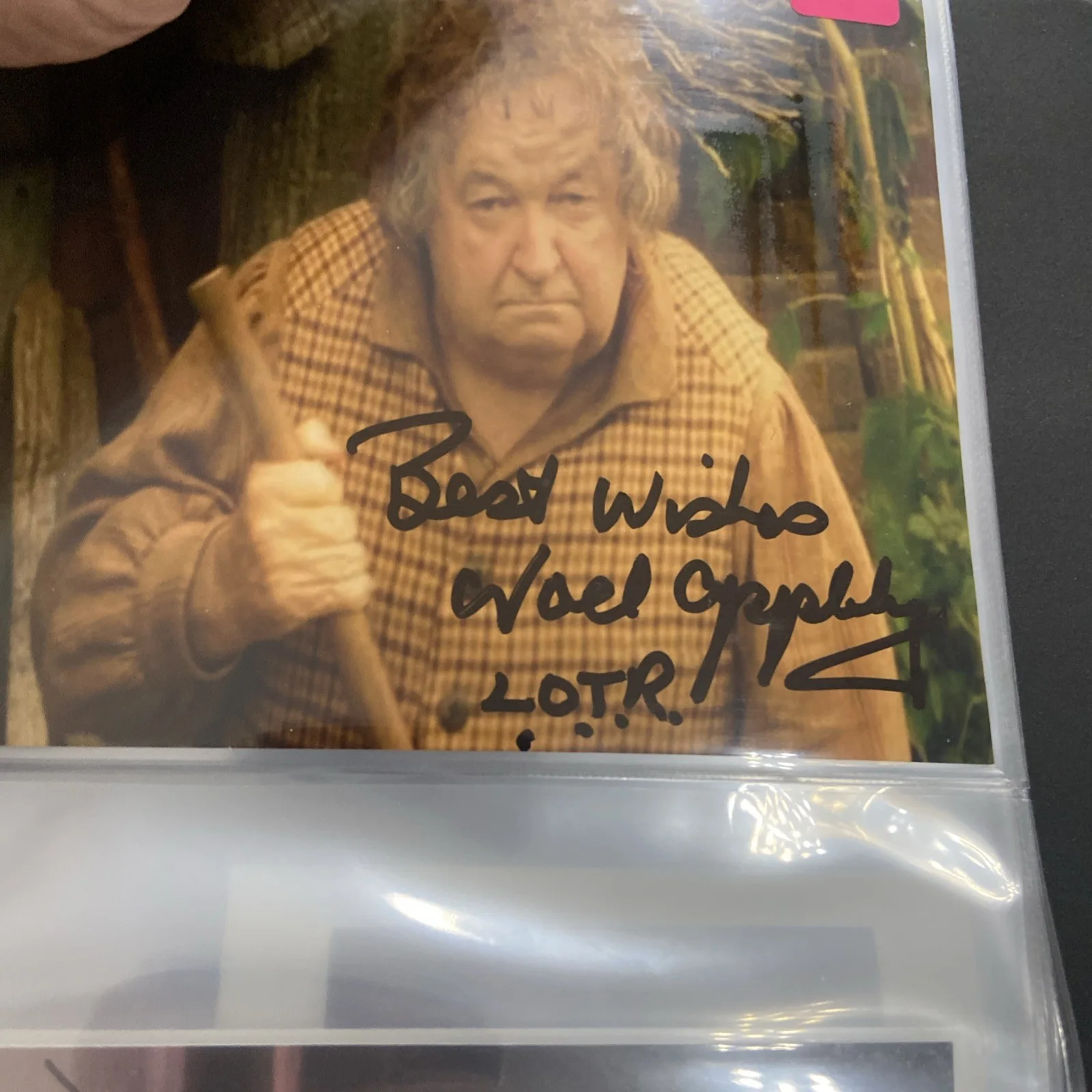 Autograph Noel Appleby Signed 4x6 photo Lord of the Ring Hobbit, image 2