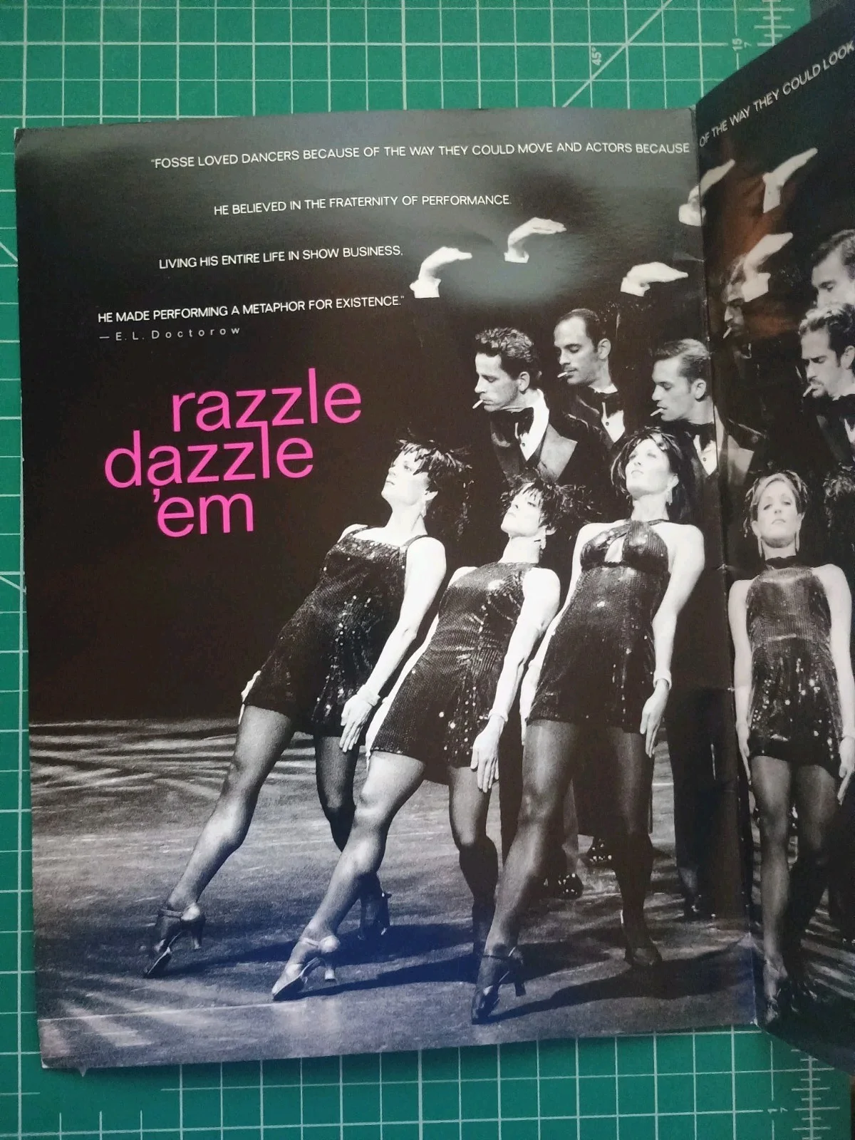 🔥"FOSSE A CELEBRATION IN SONG AND DANCE" ORIGINAL THEATRE SOUVENIR PROGRAM🔥, image 2