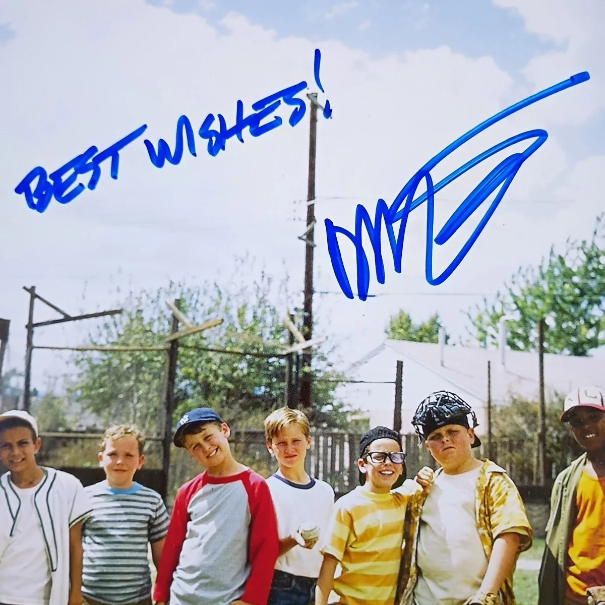 David Mickey Evans — The Sandlot For-Evvv-Errr! Photo Signed by Writer & Director David Mickey Evans, изображение 2