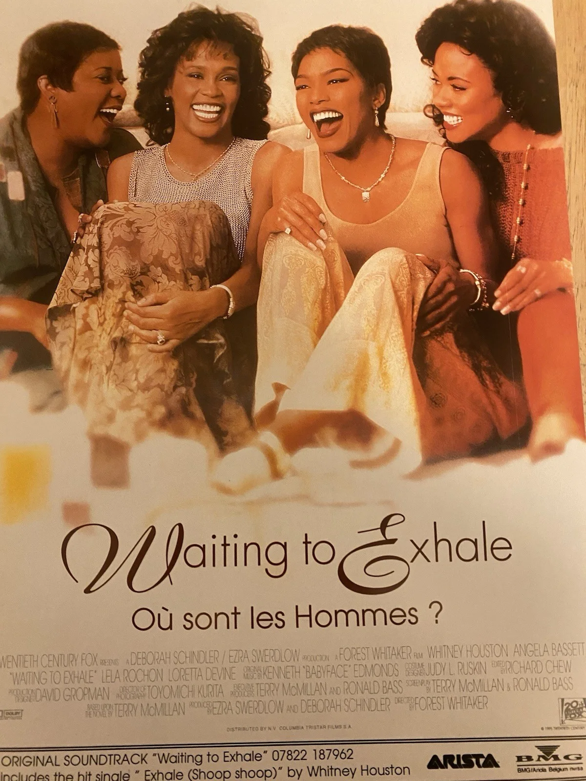 Movie Poster Waiting To Exhale Whitney Houston ( New Other ), изображение 2